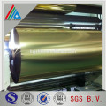 Gold Kunststoff Mylar Polyester Haustier Film